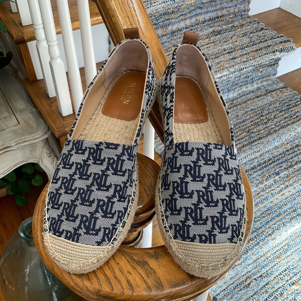 RALPH LAUREN SIGNATURE EXPADRILLES.